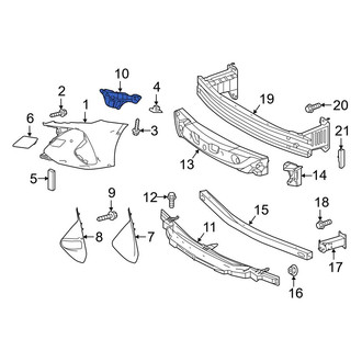 Toyota OE - Front Left Bumper Guide