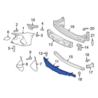 Toyota OE - Front Lower Bumper Impact Absorber