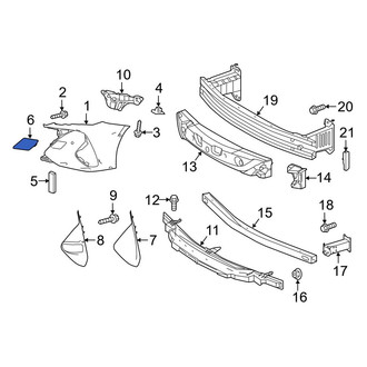 Toyota OE - Front Right Tow Eye Cap