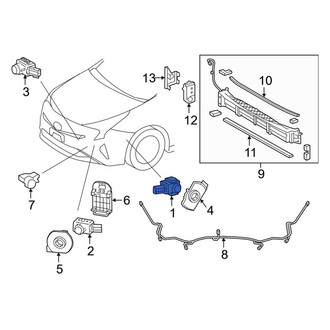 Toyota OE - Front Outer Parking Aid Sensor