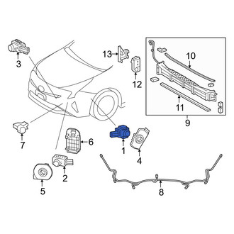 Toyota OE - Front Outer Parking Aid Sensor