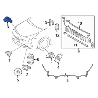 Toyota OE - Front Center Parking Aid Sensor