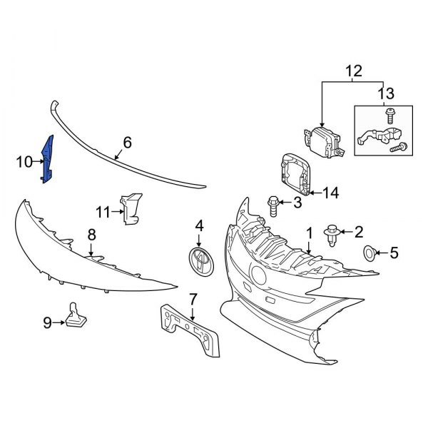 Grille Molding Insulator