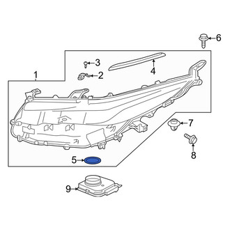 Toyota OE - Headlight Control Module Gasket