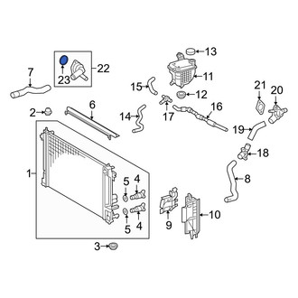 Toyota OE - Engine Coolant Water Inlet Gasket