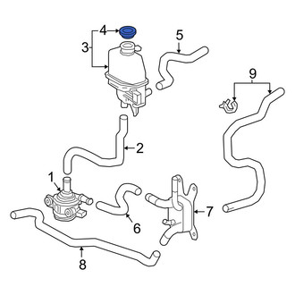Toyota OE - Drive Motor Inverter Coolant Reservoir Cap