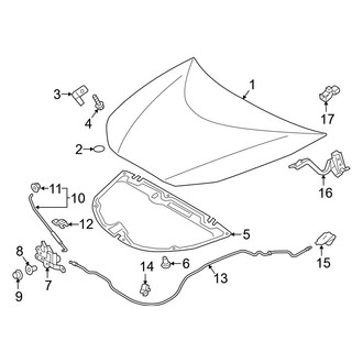 Toyota OE - Hood & Components