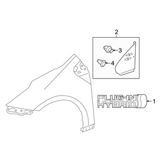 Toyota OE - Fender - Exterior Trim