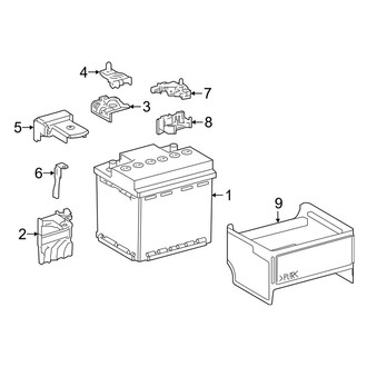 Toyota OE - Electrical - Battery (Conventional)