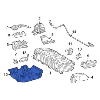 Toyota OE - Battery Tray