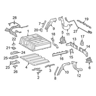 Toyota OE - Electrical - Battery (High Voltage, Lithium-Ion)