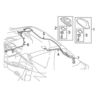 Toyota OE - Electrical - Antenna