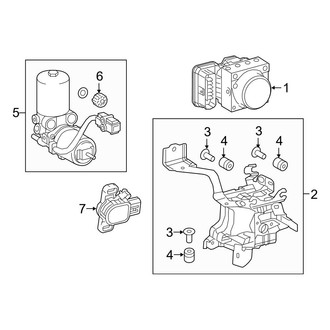 Toyota OE - Electrical - ABS Components