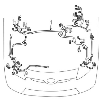 Toyota OE - Electrical - Wiring Harness