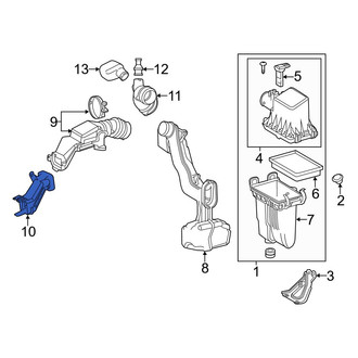 Toyota OE - Engine Air Intake Hose