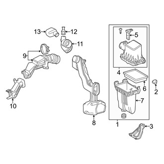 Toyota OE - Engine / Transaxle - Air Intake