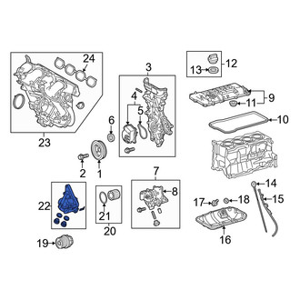 Toyota OE - Engine Oil Filter Housing
