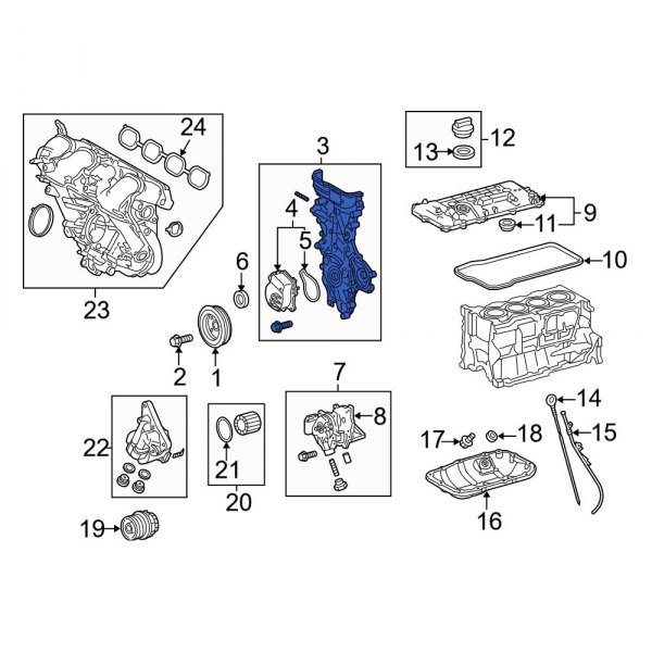 Engine Timing Cover