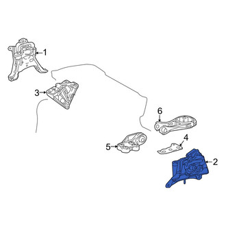 Toyota OE - Left Engine Mount