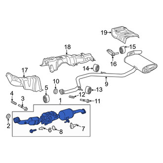 Toyota OE - Catalytic Converter