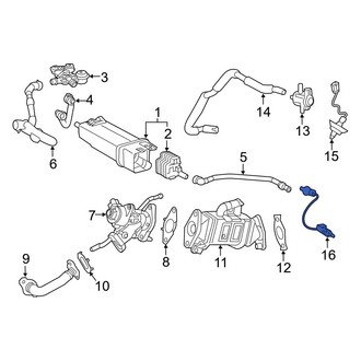 Toyota OE - Rear Oxygen Sensor