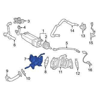 Toyota OE - Exhaust Gas Recirculation (EGR) Valve