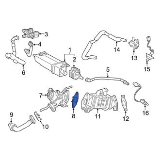 Toyota OE - Exhaust Gas Recirculation (EGR) Valve Gasket