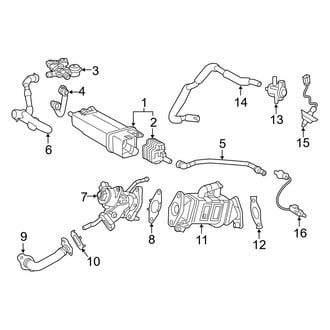 Toyota OE - Emission System - Emission Components