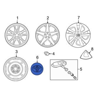 Toyota OE - Wheel Cap