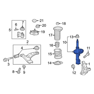 Toyota OE - Front Right Suspension Strut