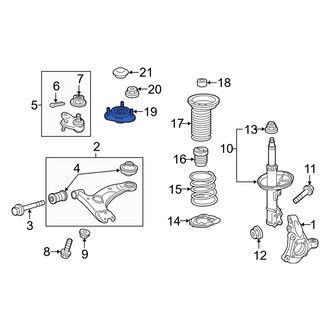 Toyota OE - Front Suspension Strut Mount