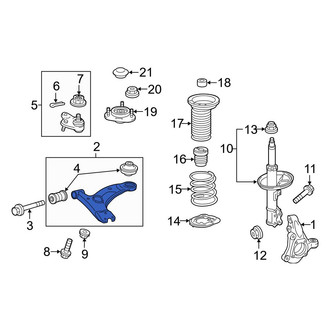 Toyota OE - Front Left Suspension Control Arm