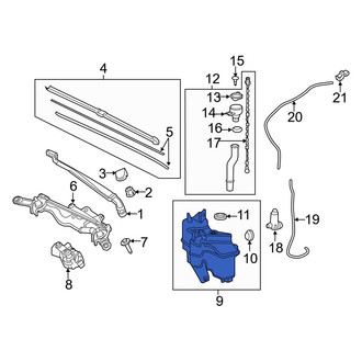 Toyota OE - Washer Fluid Reservoir