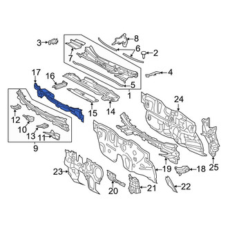 Toyota OE - Cowl Insulator