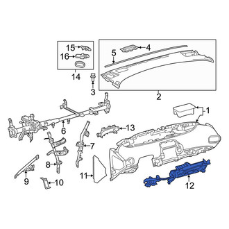 Toyota OE - Lower Instrument Panel Trim Panel