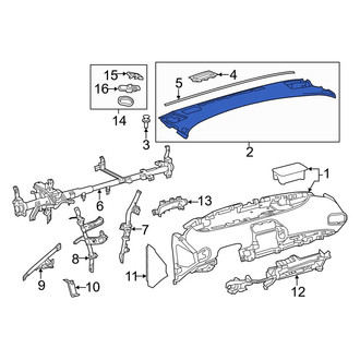 Toyota OE - Upper Instrument Panel Trim Panel