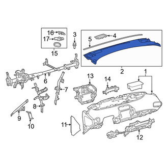 Toyota OE - Upper Instrument Panel Trim Panel