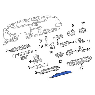 Toyota OE - Instrument Panel Lens