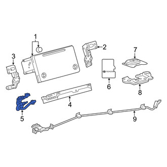 Toyota OE - GPS Navigation Control Module Connector