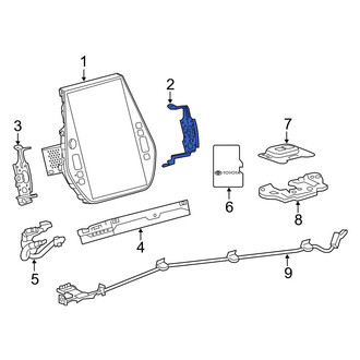 Toyota OE - Right GPS Navigation System Bracket