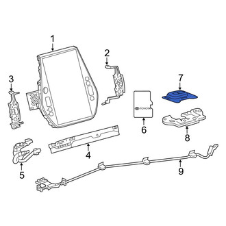 Toyota OE - GPS Navigation System Antenna