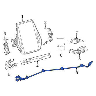 Toyota OE - GPS Navigation System Antenna Cable