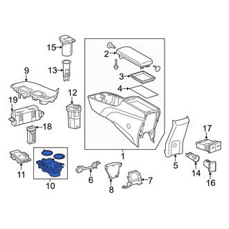 Toyota OE - Console Cup Holder