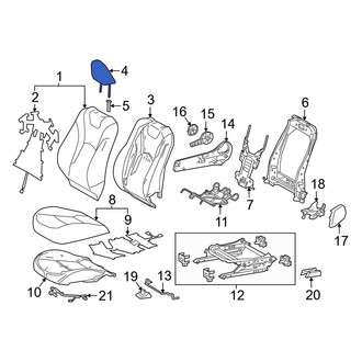 Toyota OE - Front Left Headrest
