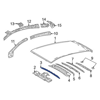 Toyota OE - Front Roof Panel Reinforcement