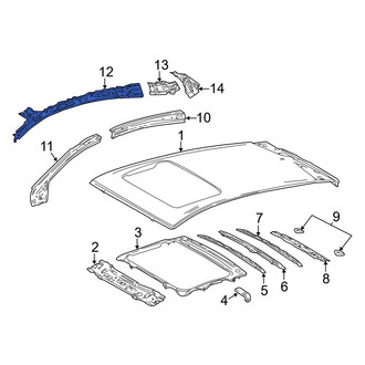 Toyota OE - Left Inner Body A-Pillar
