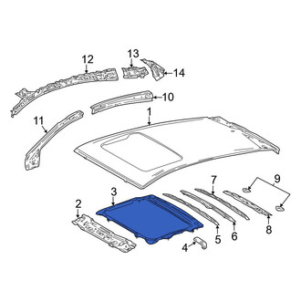 Toyota OE - Sunroof Reinforcement