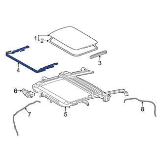 Toyota OE - Sunroof Cable