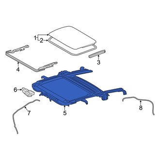 Toyota OE - Sunroof Guide Rail