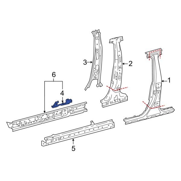 Body B-Pillar Reinforcement